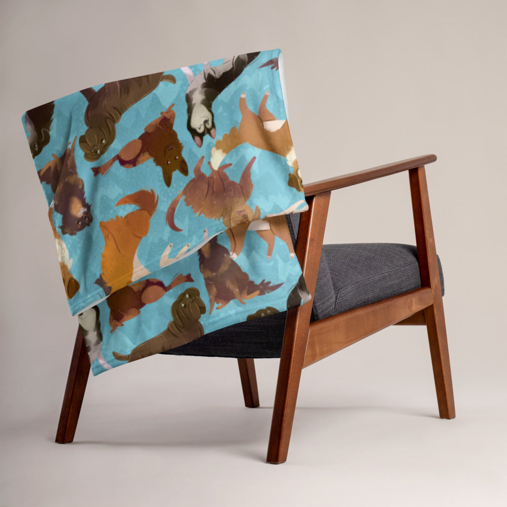COTW blanket - Sled Dogs - OLD