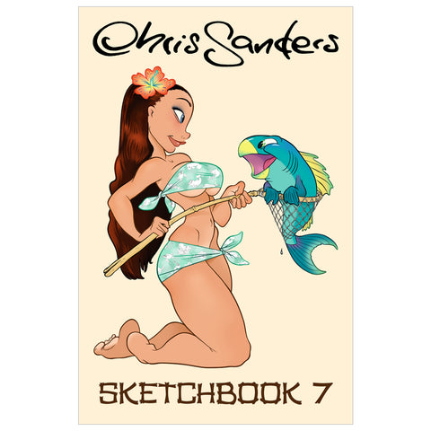 "Chris Sanders: Sketchbook 7" paperback (SIGNED)