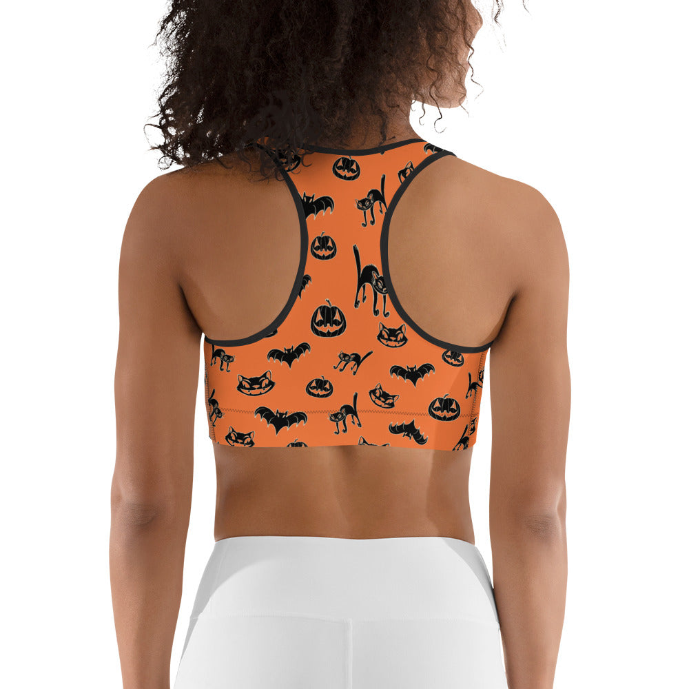 Pumpkin Witch Icons - sports bra – Chris Sanders Art