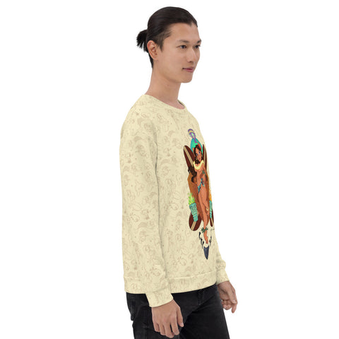 Island Girl - Pin-Up unisex sweatshirt