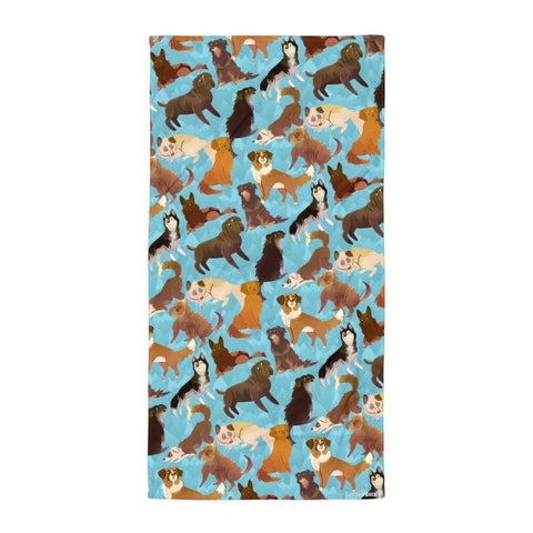 COTW towel - Sled Dogs