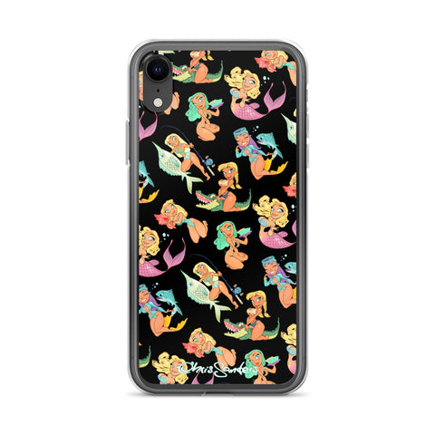 Florida Girls (black) - Pin-Up iPhone case