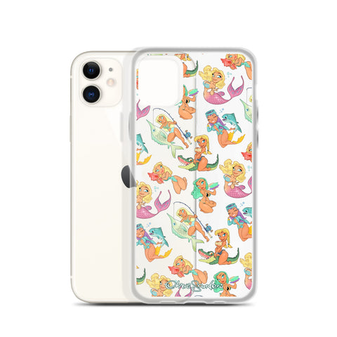 Florida Girls (clear) - Pin-Up iPhone case