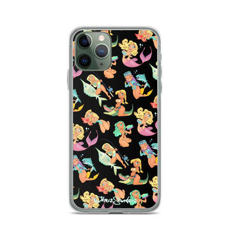 Florida Girls (black) - Pin-Up iPhone case