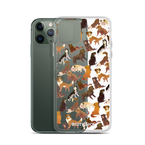 COTW iPhone case - Sled Dogs (clear)