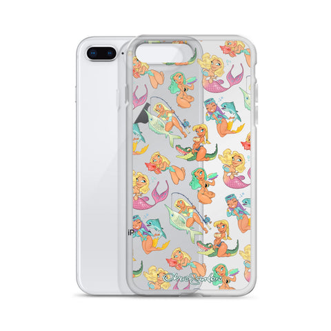 Florida Girls (clear) - Pin-Up iPhone case