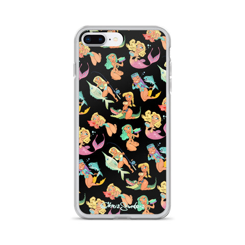 Florida Girls (black) - Pin-Up iPhone case