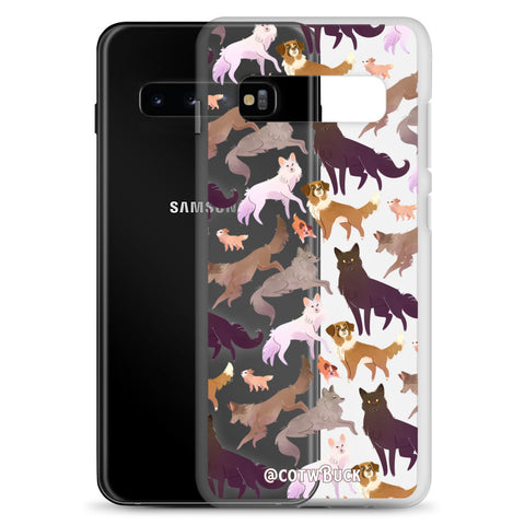 COTW Samsung case - Wild Family (clear)