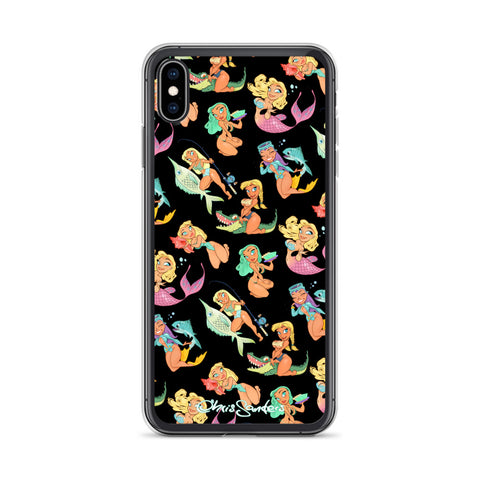 Florida Girls (black) - Pin-Up iPhone case