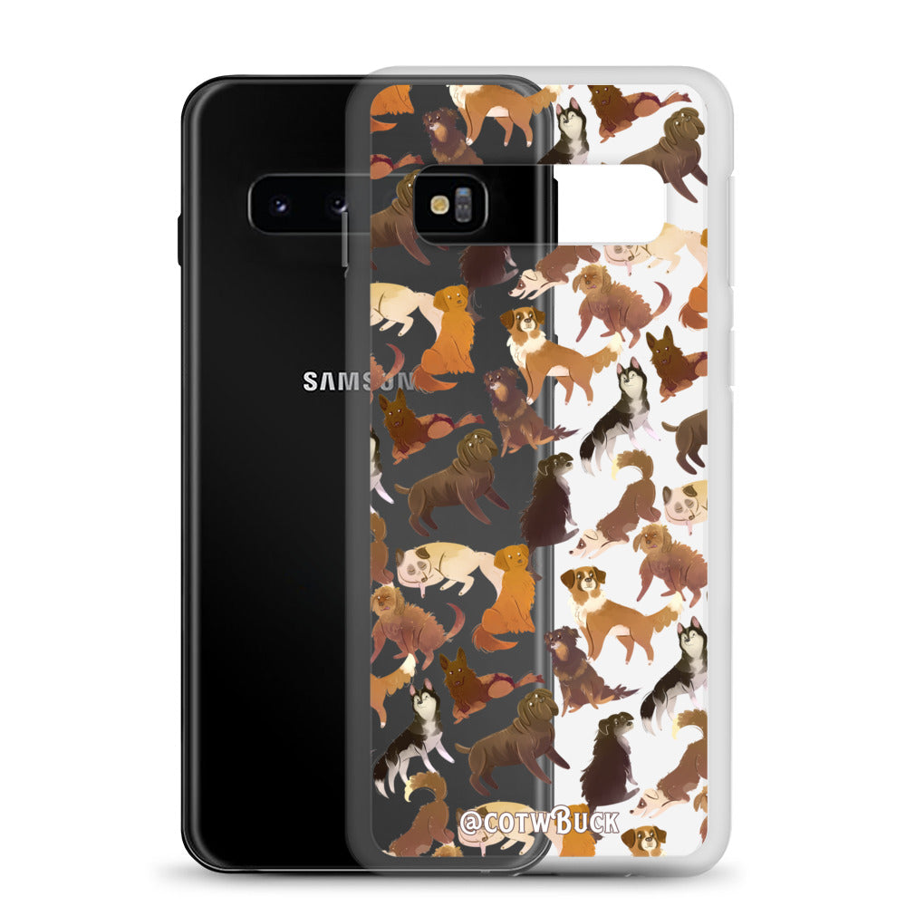 COTW Samsung case - Sled Dogs (clear)