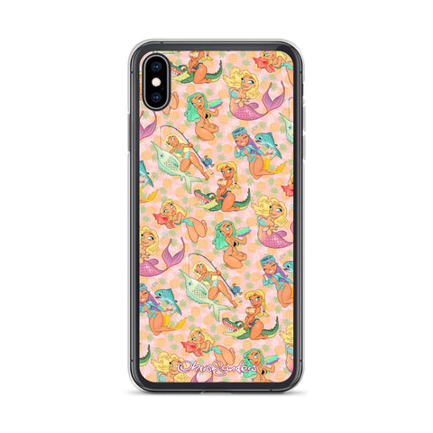Florida Girls (Pink Pineapple) - Pin-Up iPhone case