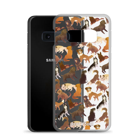 COTW Samsung case - Sled Dogs (clear)