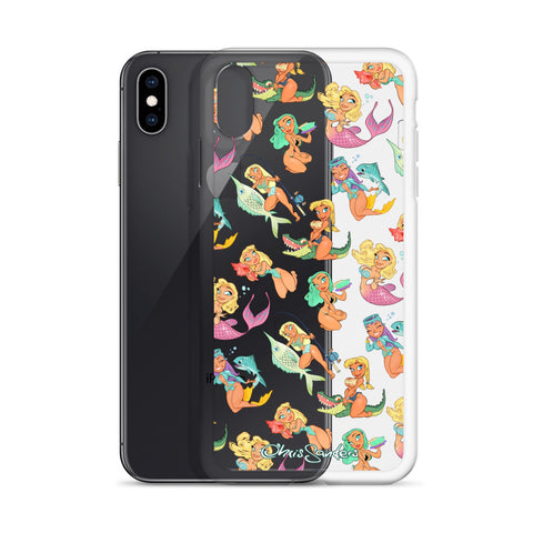 Florida Girls (clear) - Pin-Up iPhone case