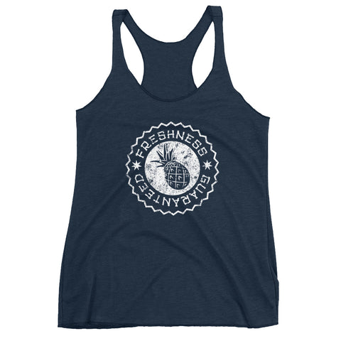 Freshness Guaranteed - racerback tank - women's