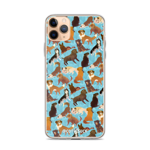 COTW iPhone case - Sled Dogs