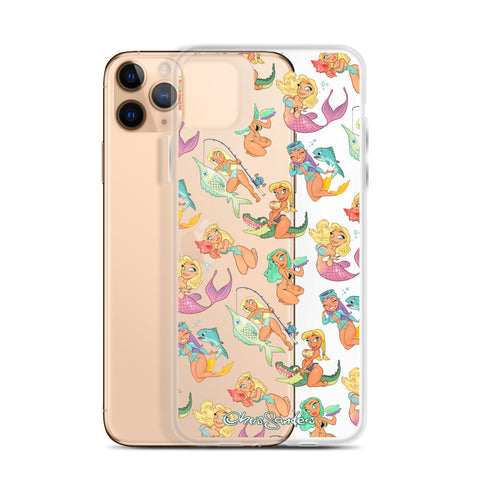 Florida Girls (clear) - Pin-Up iPhone case