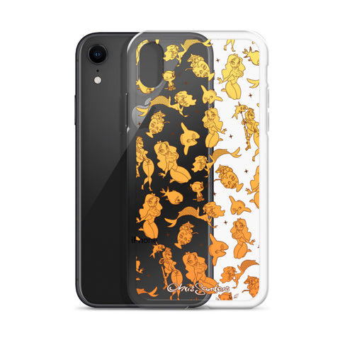 Tiki Madness (Tequila Sunrise) - Pin-Up iPhone case