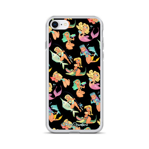Florida Girls (black) - Pin-Up iPhone case