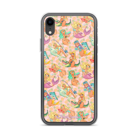 Florida Girls (Pink Pineapple) - Pin-Up iPhone case