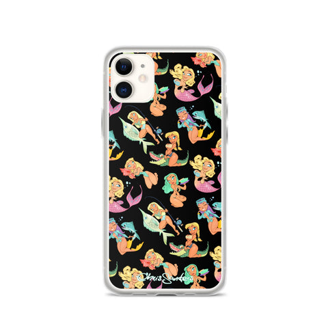 Florida Girls (black) - Pin-Up iPhone case