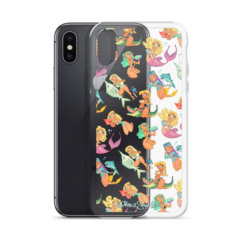 Florida Girls (clear) - Pin-Up iPhone case