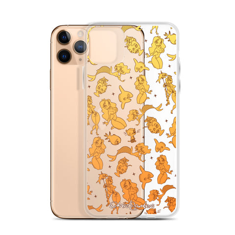 Tiki Madness (Tequila Sunrise) - Pin-Up iPhone case
