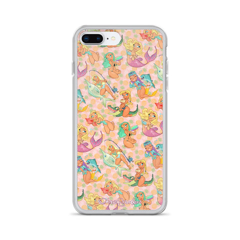 Florida Girls (Pink Pineapple) - Pin-Up iPhone case