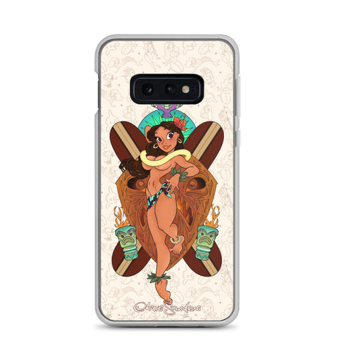 Island Girl (sand) - Pin-Up Samsung case
