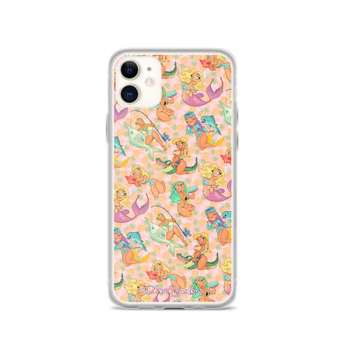 Florida Girls (Pink Pineapple) - Pin-Up iPhone case