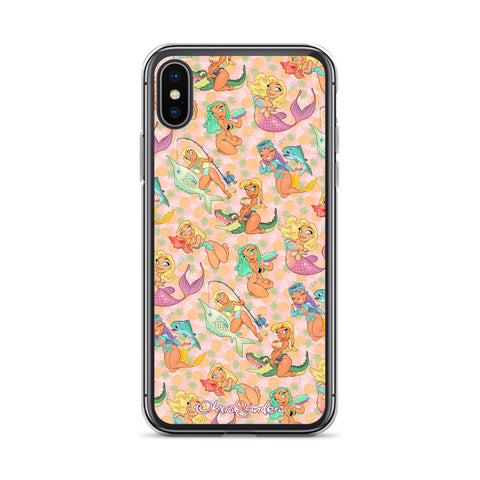 Florida Girls (Pink Pineapple) - Pin-Up iPhone case